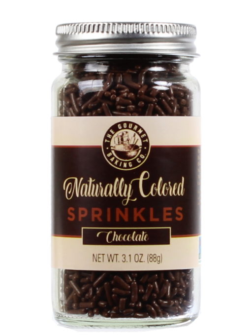 All Natural Chocolate Sprinkles Round