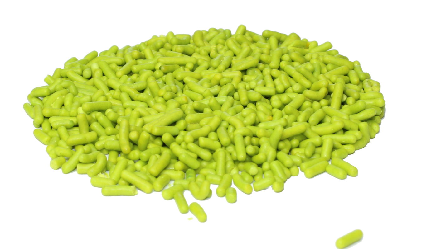 Naturally Colored Green Sprinkles Pepper Creek Farms