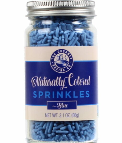 All Natural Blue Sprinkles Round