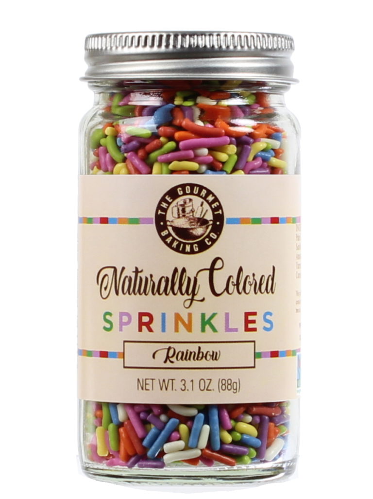 Naturally Colored Rainbow Sprinkles Pepper Creek Farms