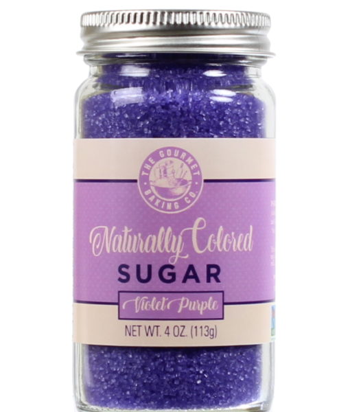 All Natural Purple Sugar Round