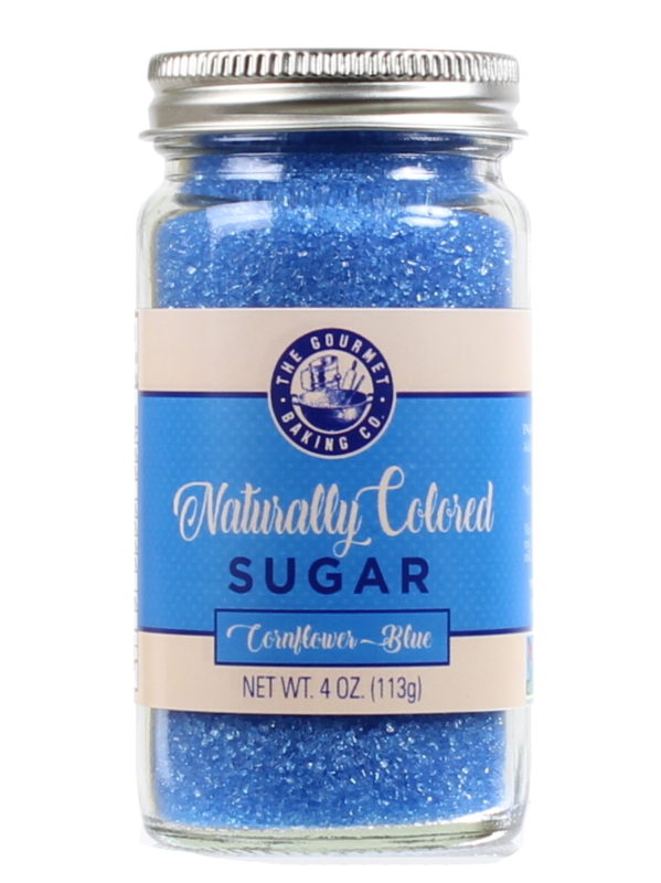 Naturally Colored Cornflower Blue Sugar – Pepper Creek Farms