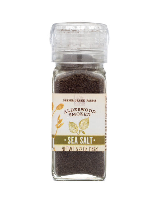 Alderwood Smoked Sea Salt Grinder