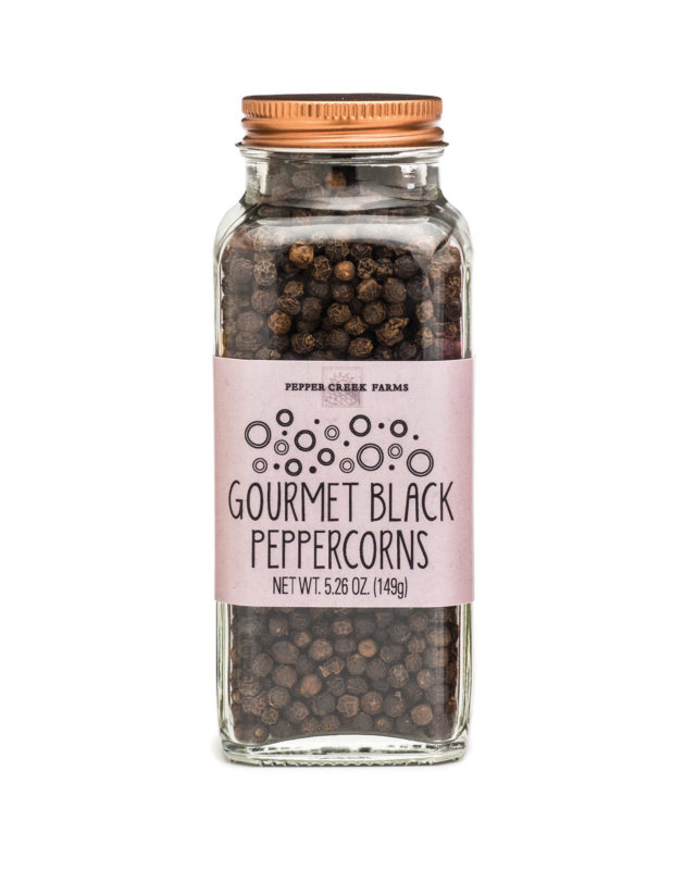 Gourmet Black Peppercorns CopperTop Pepper Creek Farms