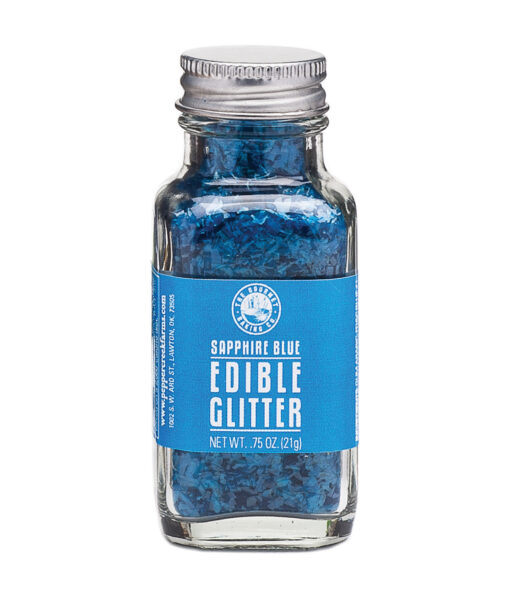 Blue Sapphire Edible Glitter