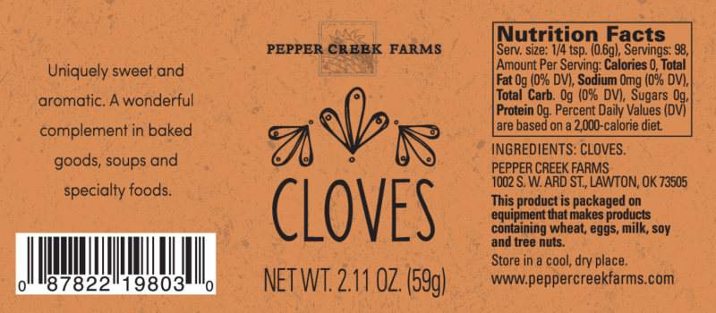 Cloves Pcf