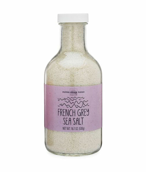 French Grey Sea Salt In Stout Jar