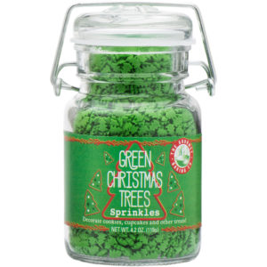 Green Christmas Tree Sprinkles