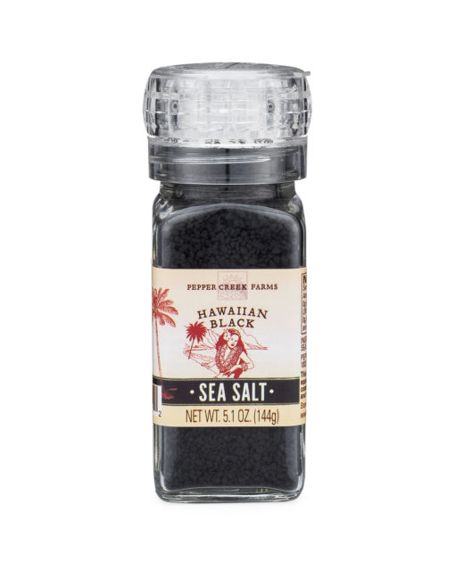 Hawaiian Black Lava Sea Salt Grinder