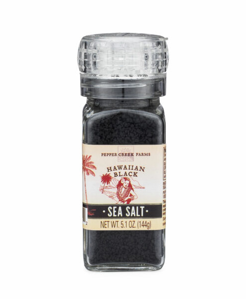 Hawaiian Black Lava Sea Salt Grinder