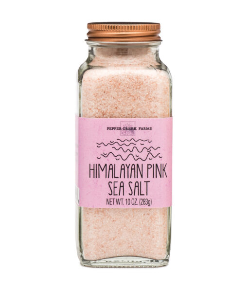 Himalayan Pink Sea Salt Copper Top