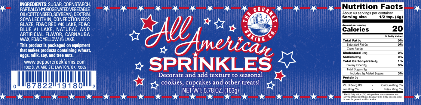 Md Of All American Sprinkles