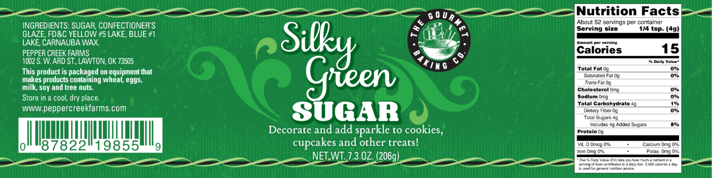Md Of Silky Green Sugar