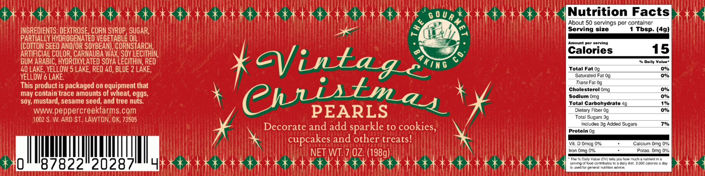 Md Of Vintage Christmas Pearls
