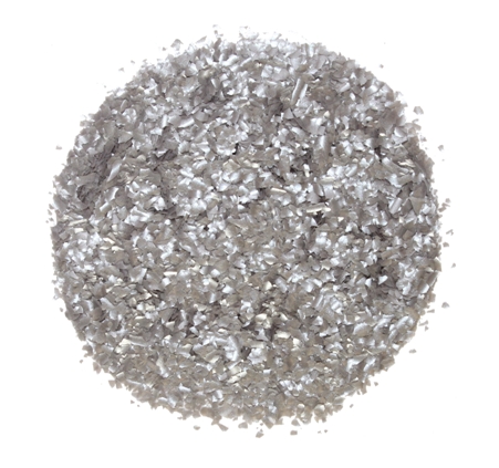 Edible Glitter Snowflakes - silver 4g