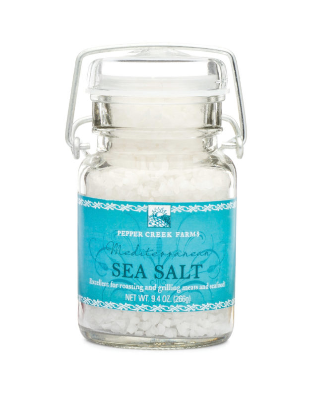 Mediterranean Sea Salt Pepper Creek Farms