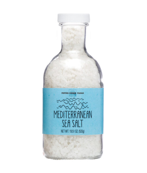 Mediterranean Sea Salt In Stout Jar