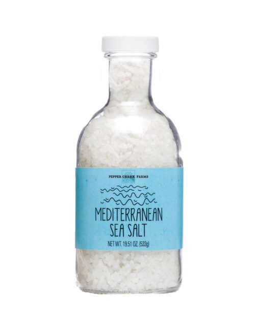Mediterranean Sea Salt In Stout Jar