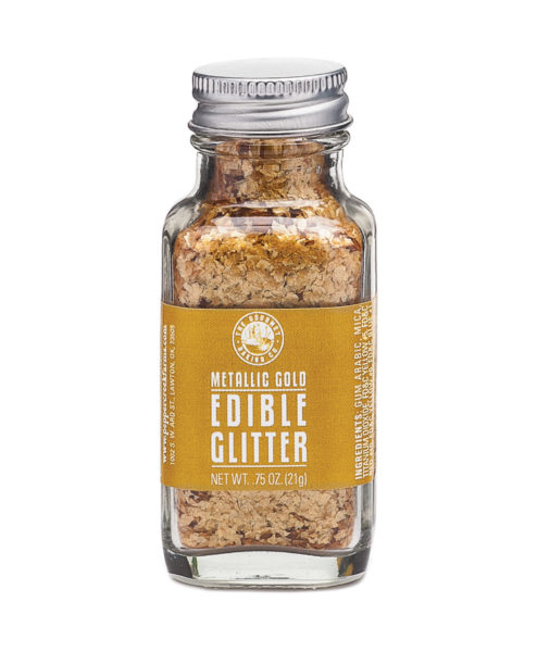 Metallic Gold Edible Glitter