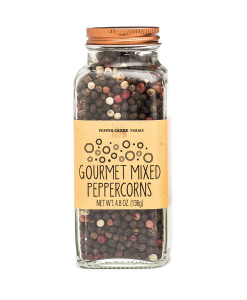 Mixed Peppercorns Copper Top