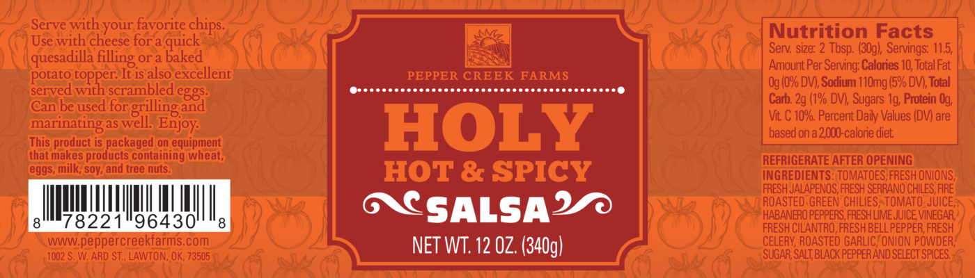 Pcf Holy Hot Spicy Salsa