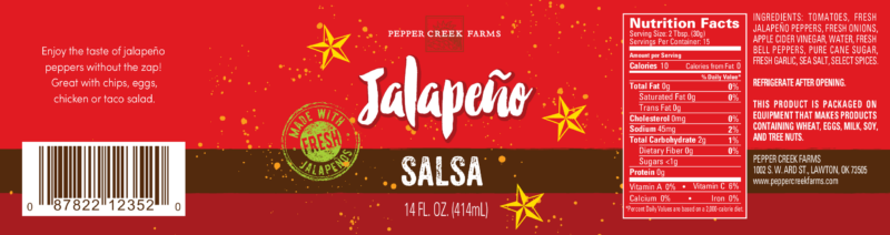 Pcf Jalapeno Salsa Stout Labels Us C