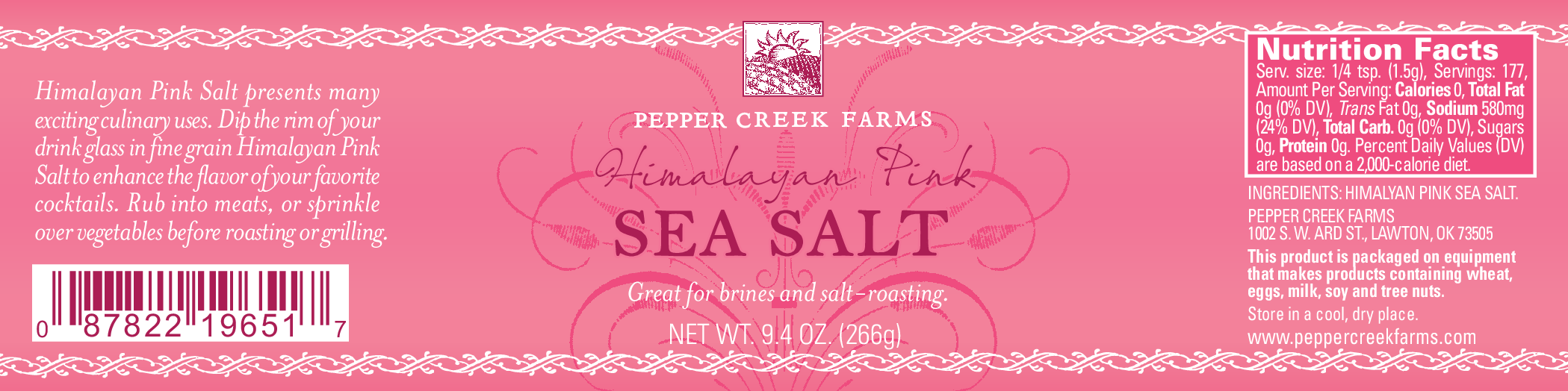 Pcf Med Of Himalayan Pink Sea Salt Update