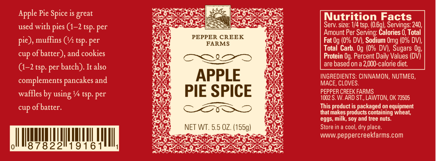 Pcf Apple Pie Spice