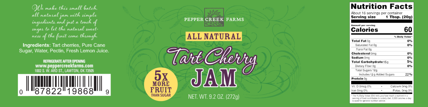 Pcf Tart Cherry Jam C