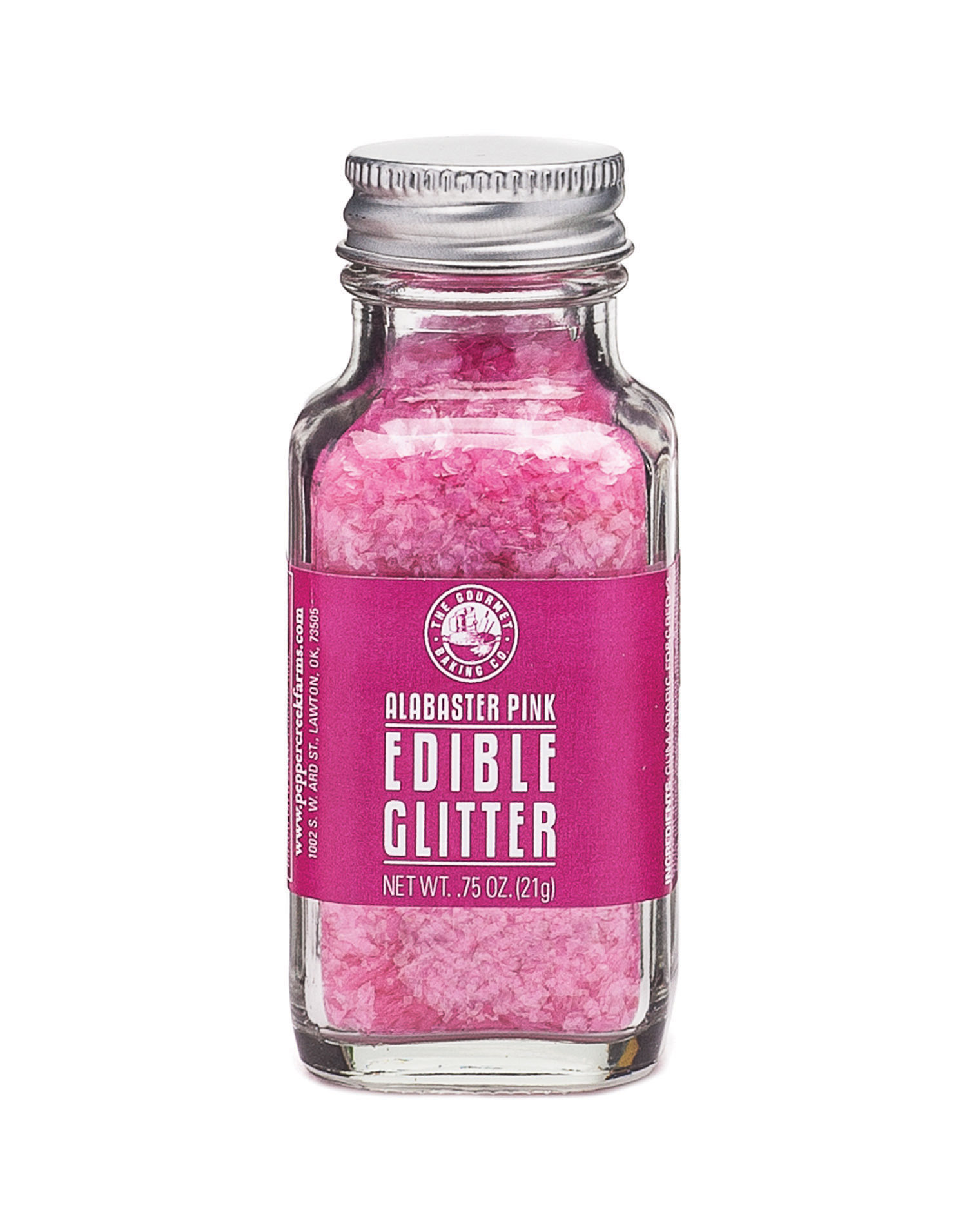Alabaster Pink Edible Glitter – Pepper Creek Farms