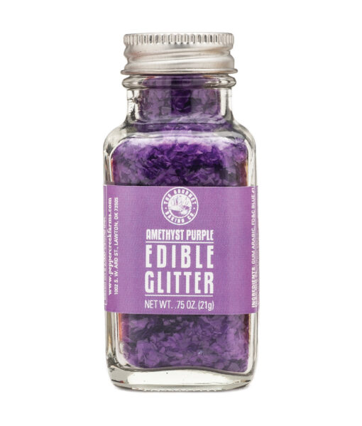 Purple Amethyst Edible Glitter