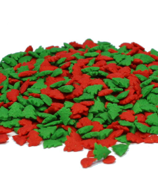 Red And Green Christmas Trees Bulk