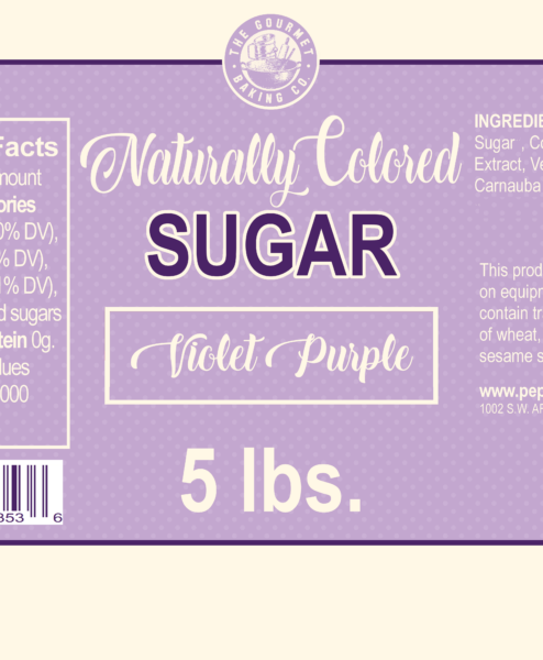 Revised Ne Naturally Colored Non Gmo Purple Sugar Lb Shipping Labels