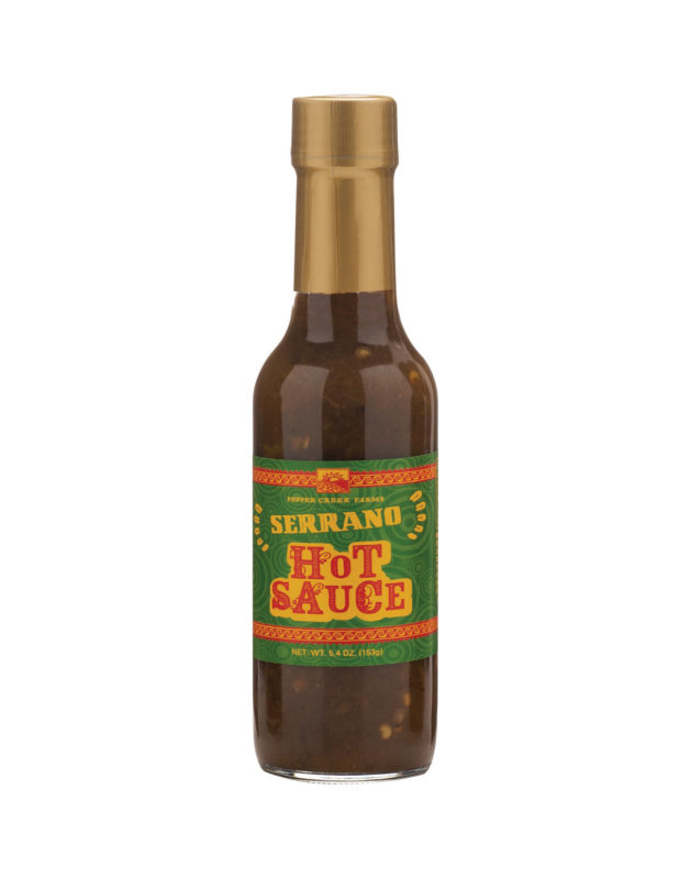 Serrano Hot Sauce Pepper Creek Farms