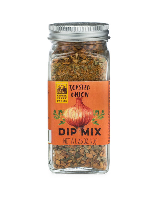 Toasted Onion Dip Mix Small Jar Pepper Creek Farms
