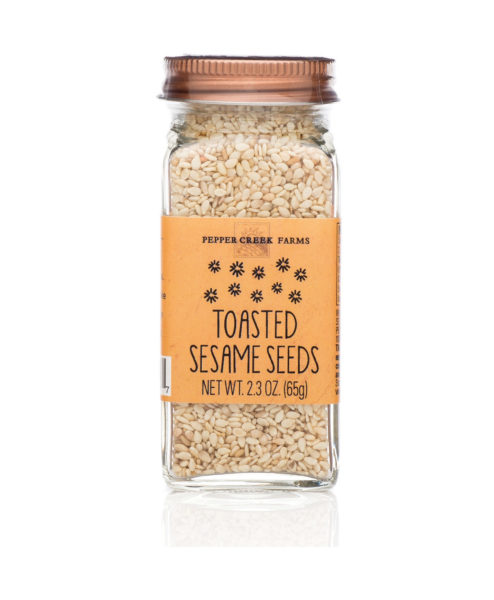 Toasted Sesame Seeds Copper Top Small