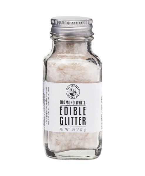 White Diamond Edible Glitter