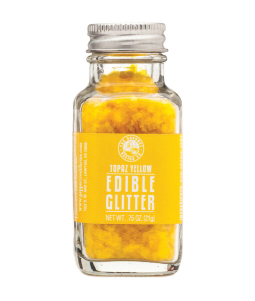 Yellow Topaz Edible Glitter