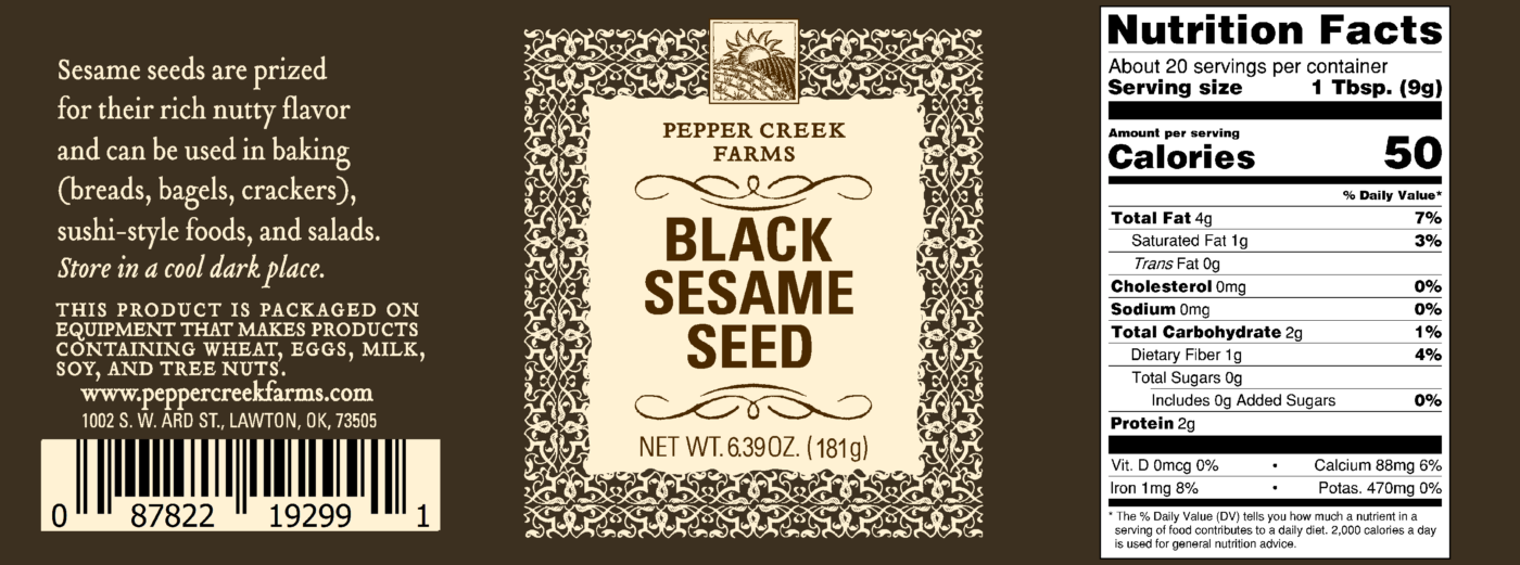 Z Black Sesame Seeds