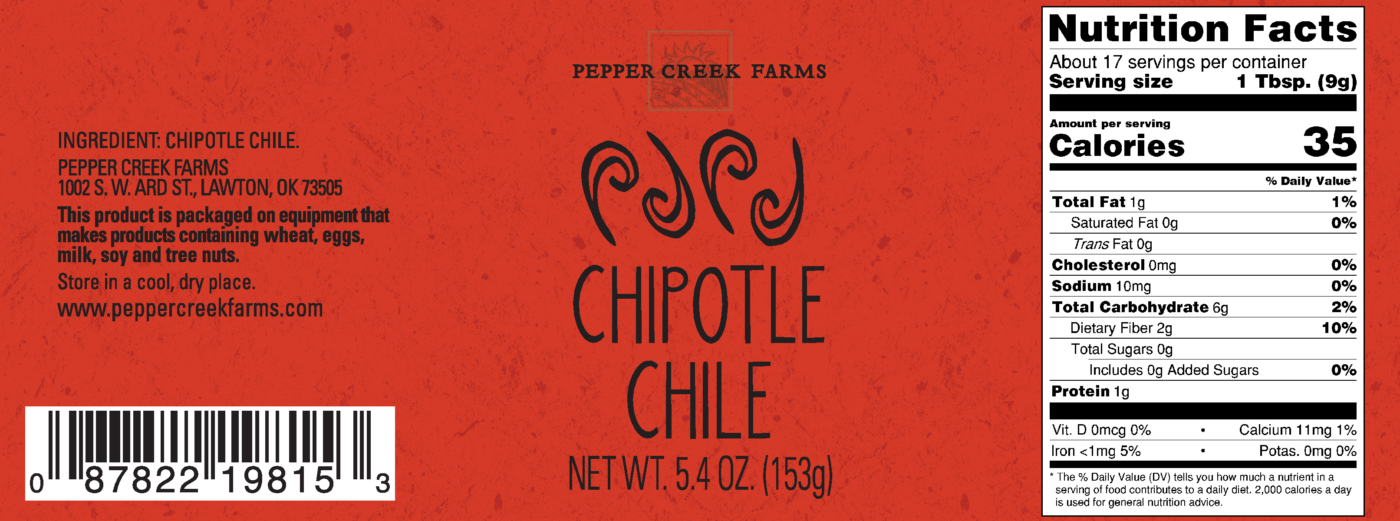Z Coppertop Chipotle Chile
