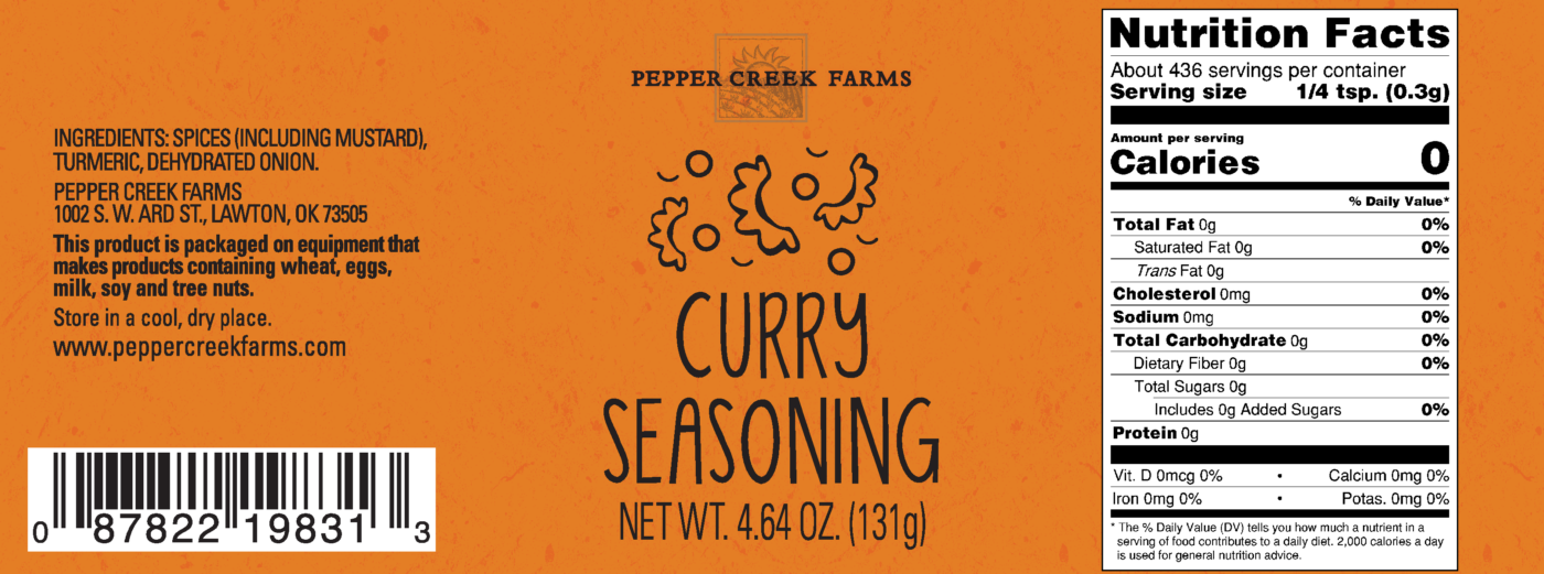 Z Coppertop Curry Seasoning