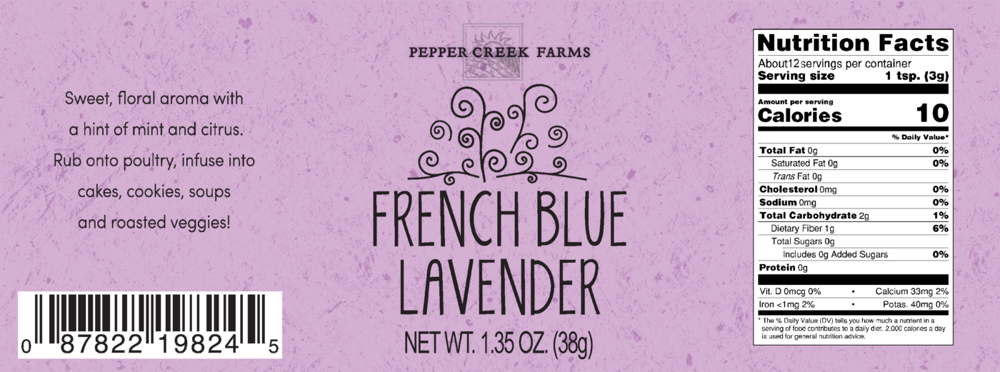 Z Coppertop French Blue Lavender