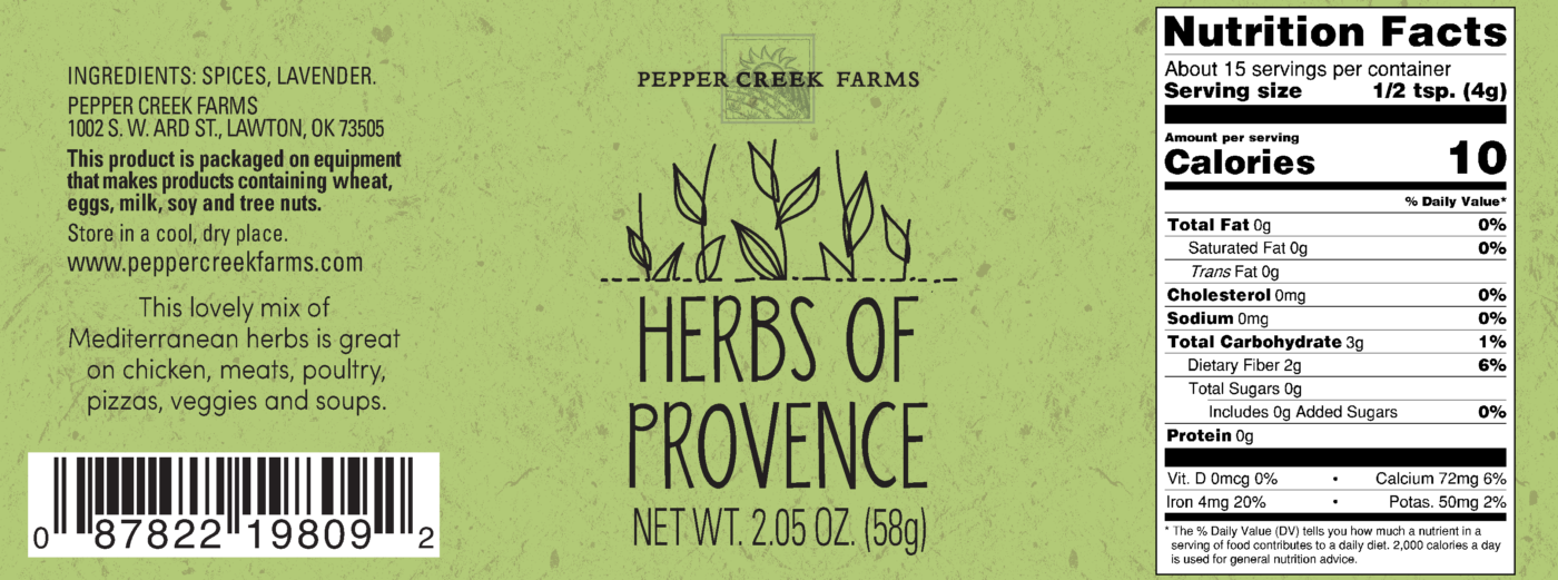 Z Coppertop Herbs De Of Province