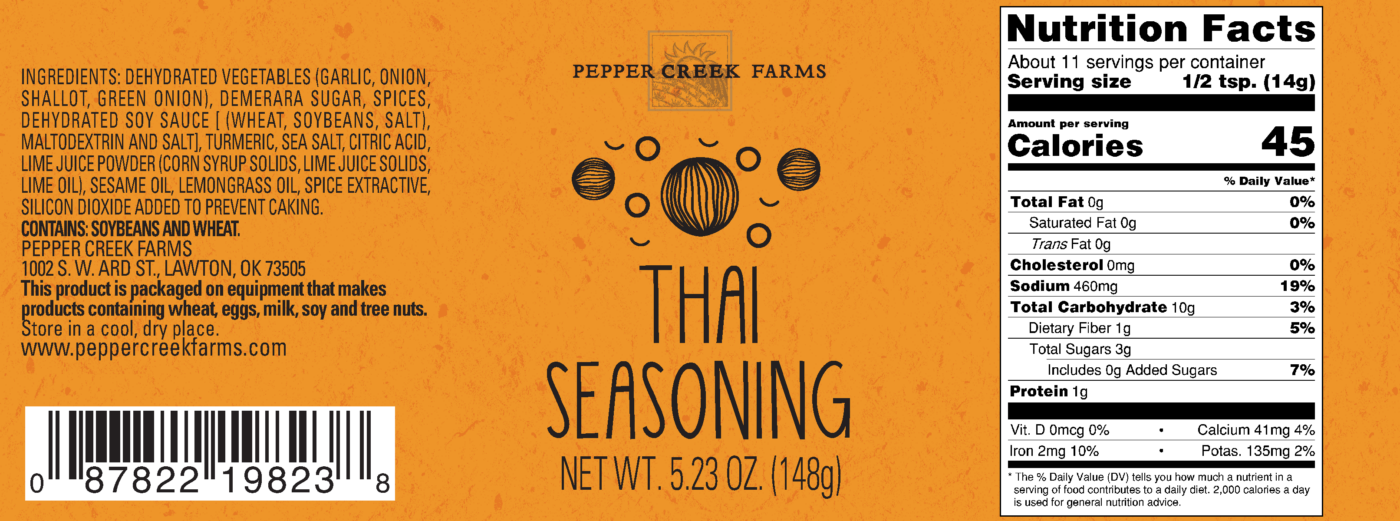 Z Coppertop Thai Seasoning