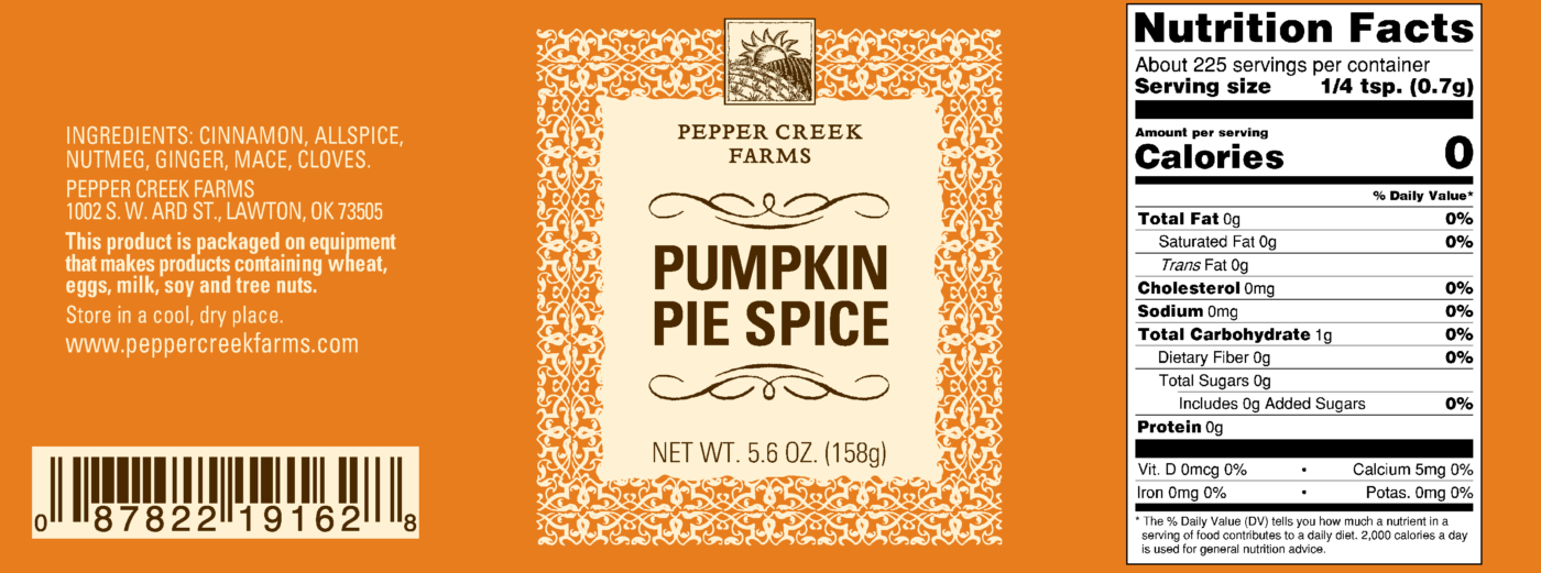 Z Pumpkin Pie Spice