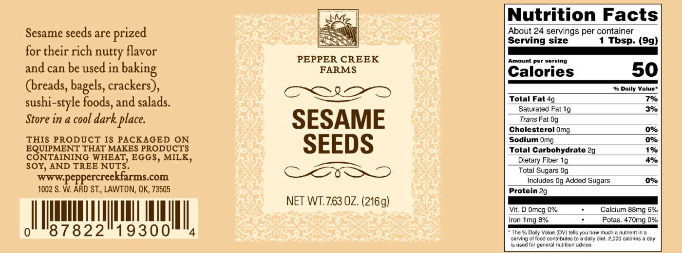 Z Sesame Seeds