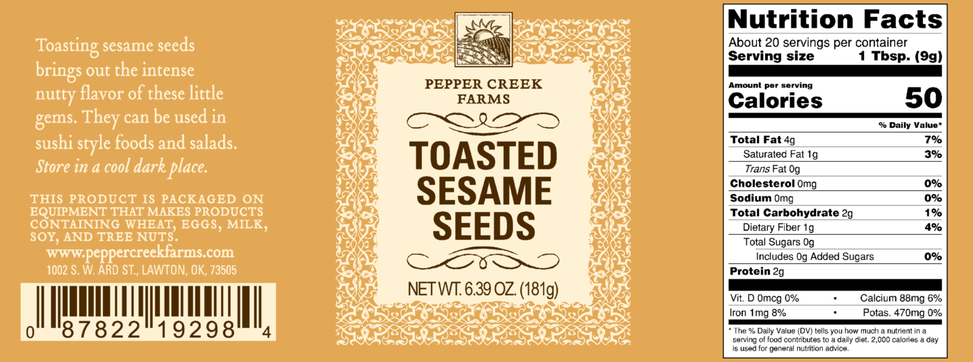 Z Toasted Sesame Seeds