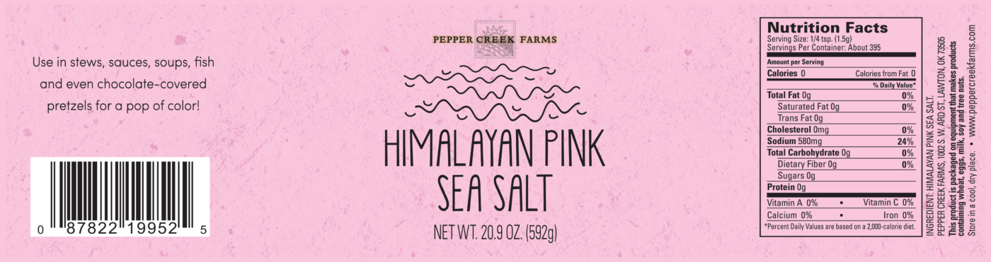 Revised Himalayan Pink Pcf Stout Labels