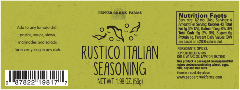 Z Copper Top Rustico Italian