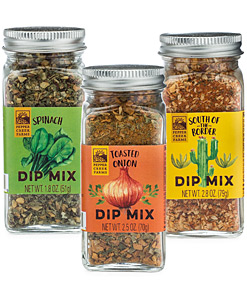 Dip Mixes Jar